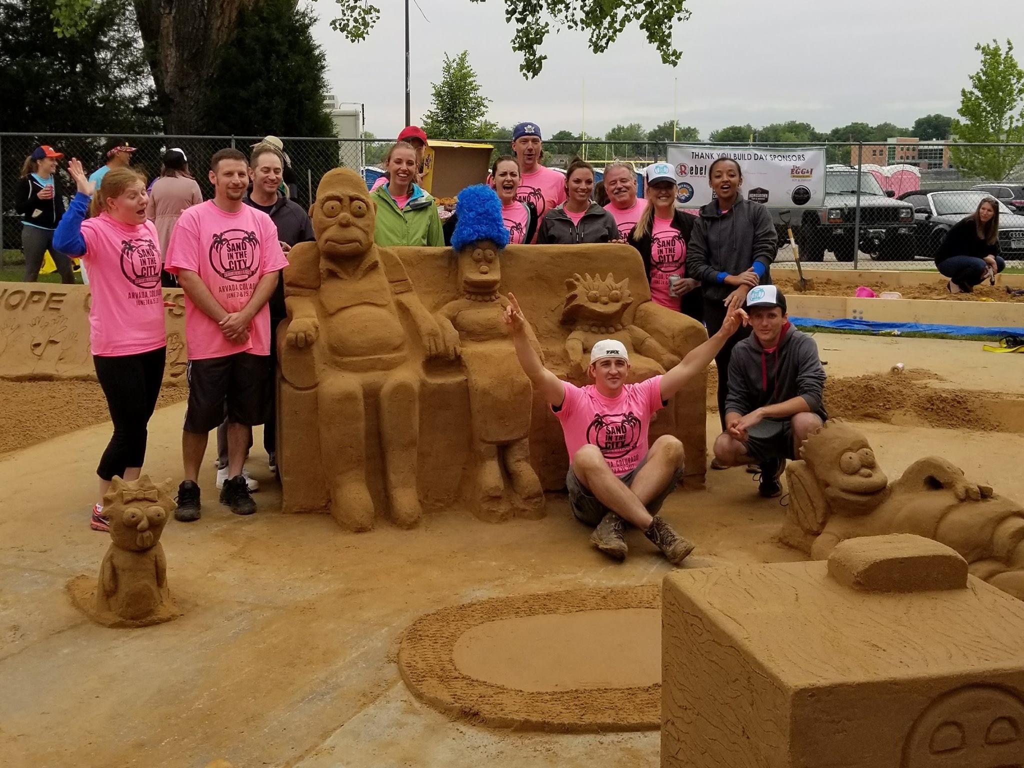 Arvada Young Professionals Win Sand in the City Sculpture Contest